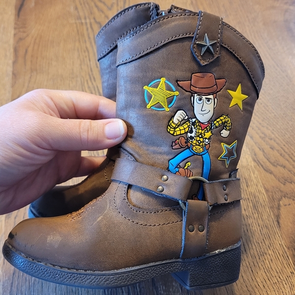 Disney Other - Disney Pixar Toy Story "Woody's RoundUp" Cowboy Boots